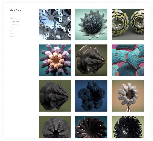 Mark Pease's 3D Prints & Visualisatie Portfolio