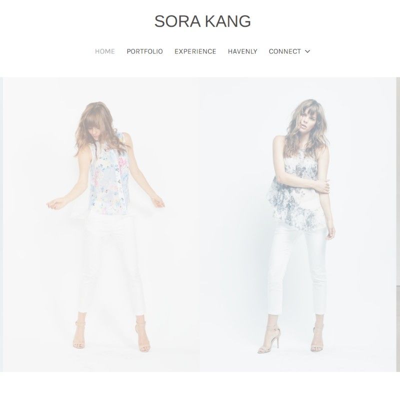 minimalist fashion and clothing website design