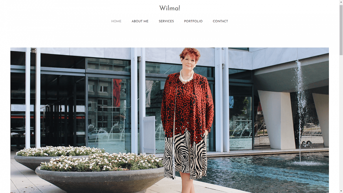 Branding Specialist Wilma's Personal Website