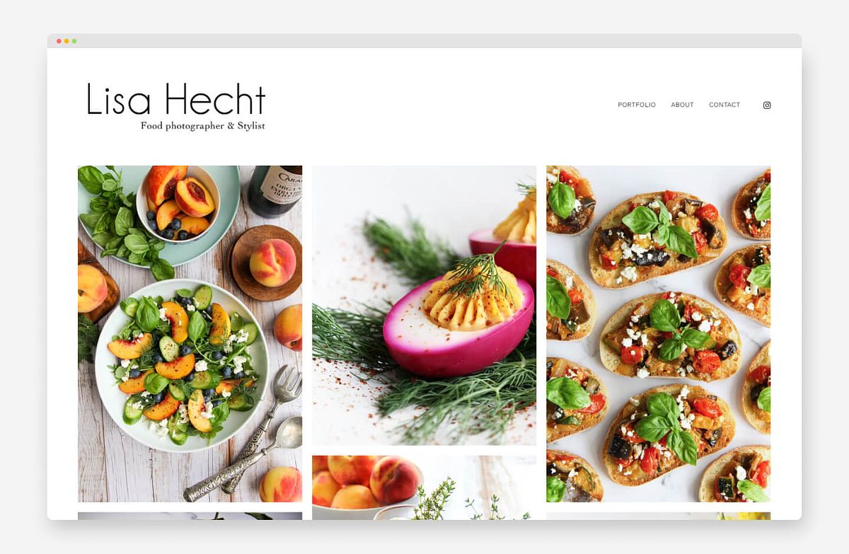 Лиза Хехт — портфолио фуд-фотографа