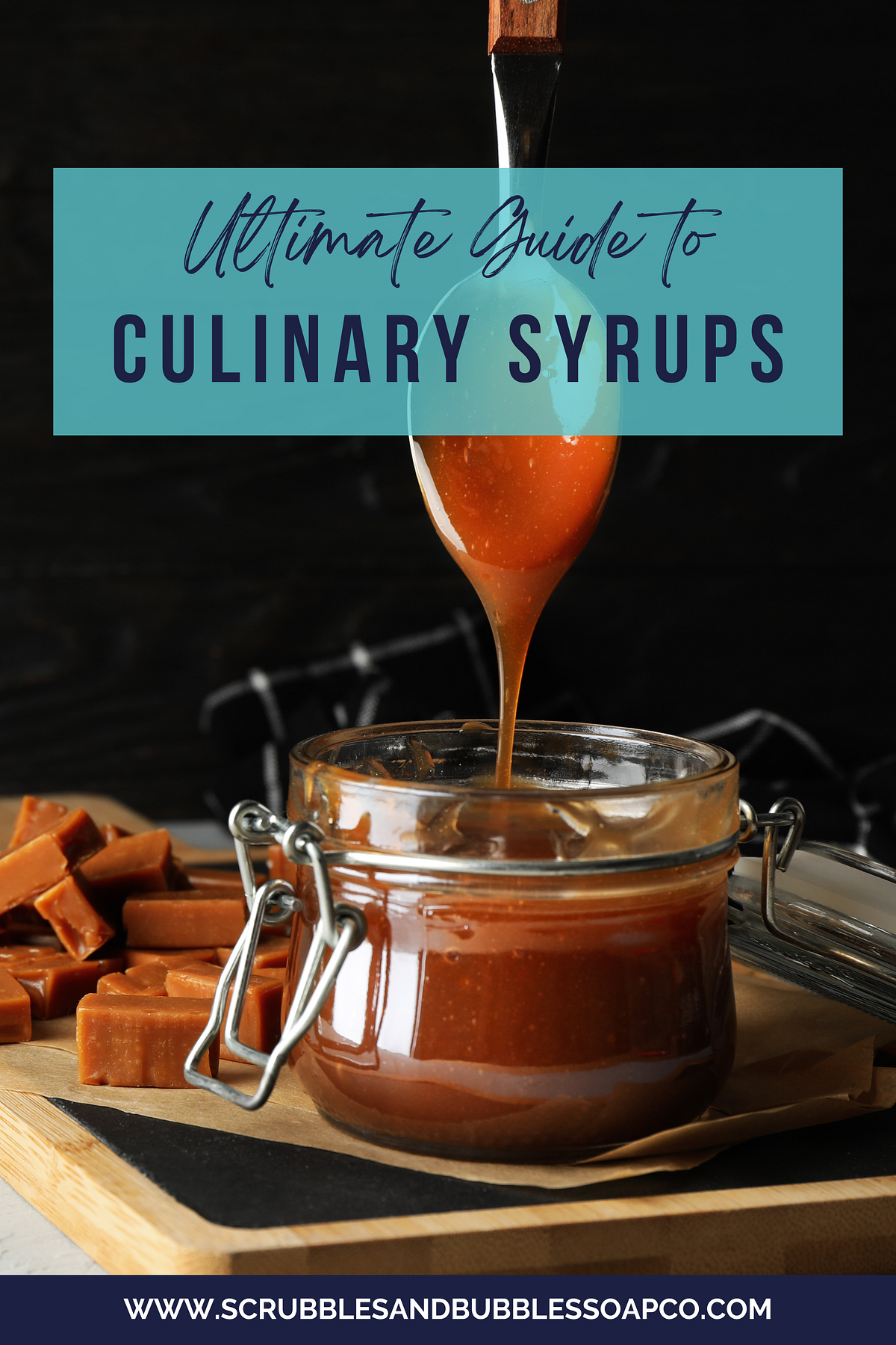 Culinary Syrup Pinterest Pin