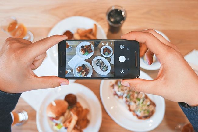 Consejos de fotografía móvil de alimentos
